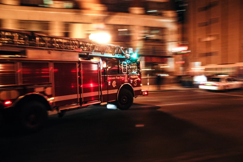 Automotive-friendly communication system in fire trucks