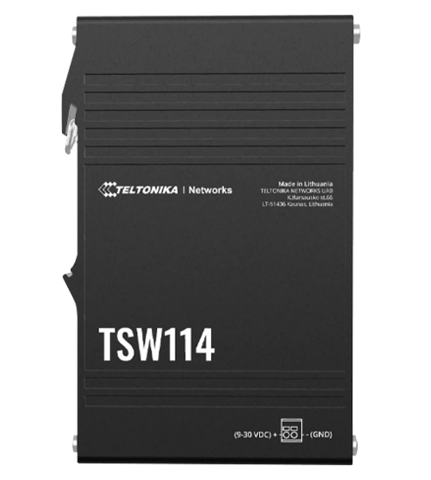 TSW114 DIN Rail Ethernet Switch