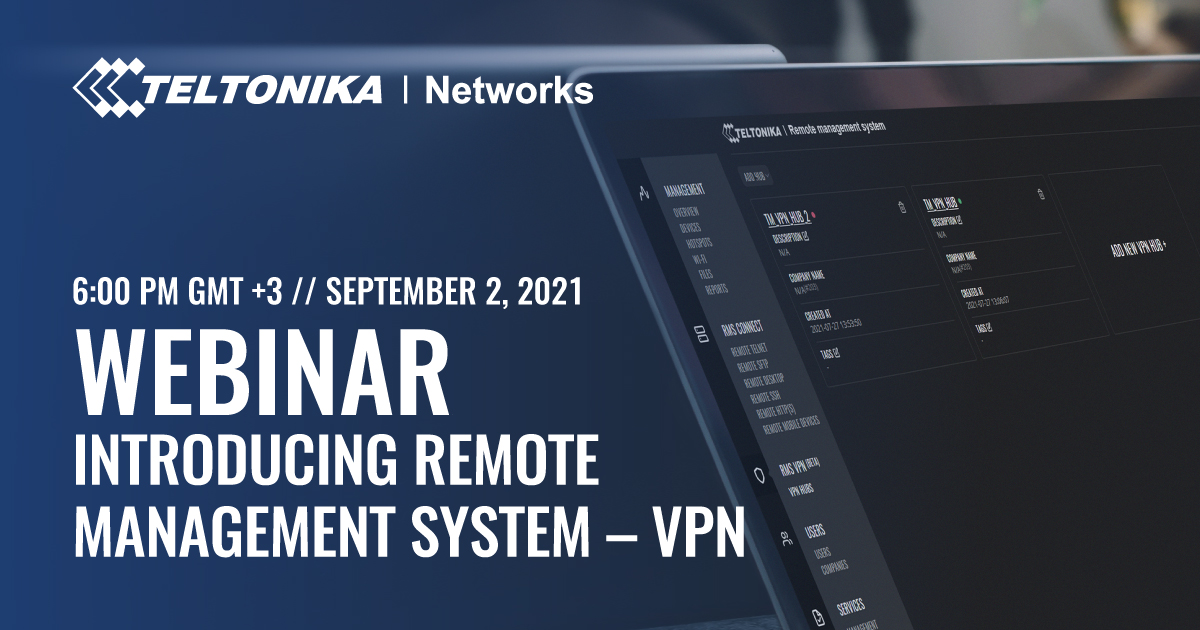 Introducing Remote Management System - VPN